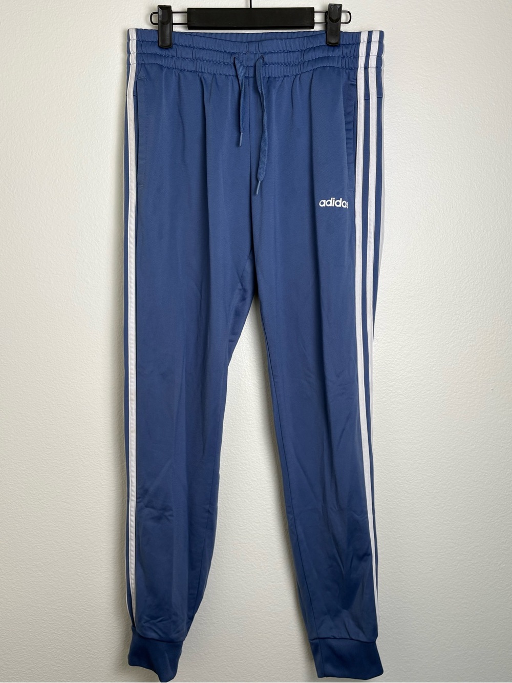 adidas Light Blue Athletic Track Pants Womens Size Medium